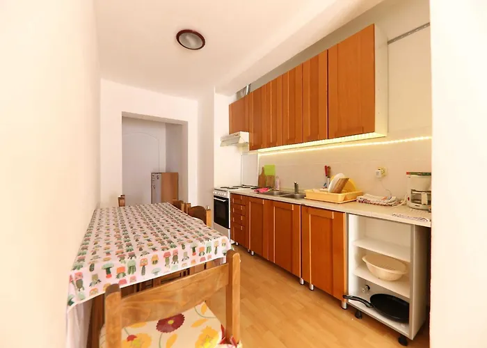 Lägenhet Melita - Two Bedroom With Terrace And Sea View A1 Zadar